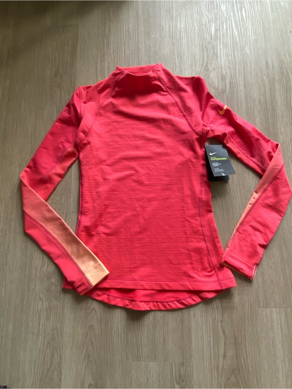 NWT - Nike Pro Hyperwarm Red Long Sleeve Top